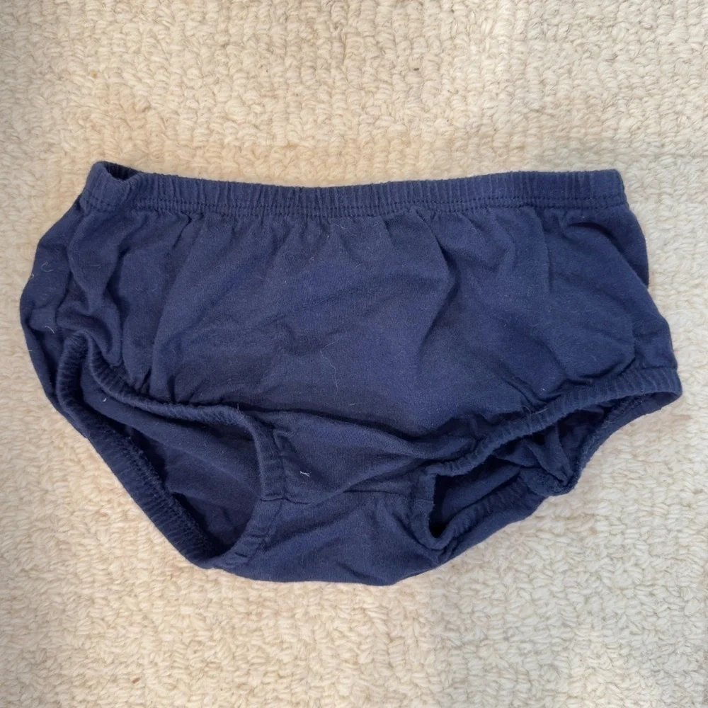 Navy Diaper Cover Baby Bloomers